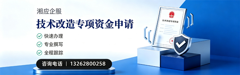 乌鲁木齐技术改造专项资金申报服务