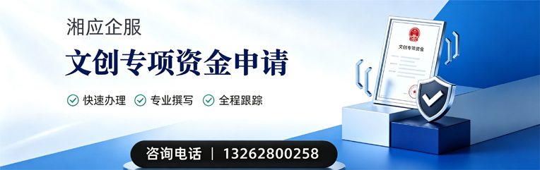 乌鲁木齐文创专项资金申报服务