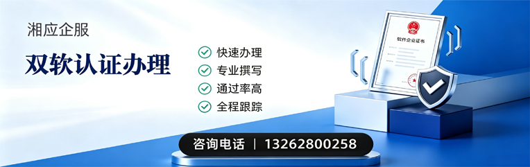 乌鲁木齐双软认证申报服务